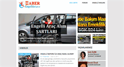 Desktop Screenshot of haber.engelliler.gen.tr