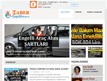 Tablet Screenshot of haber.engelliler.gen.tr