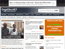 Tablet Screenshot of engelliler.net